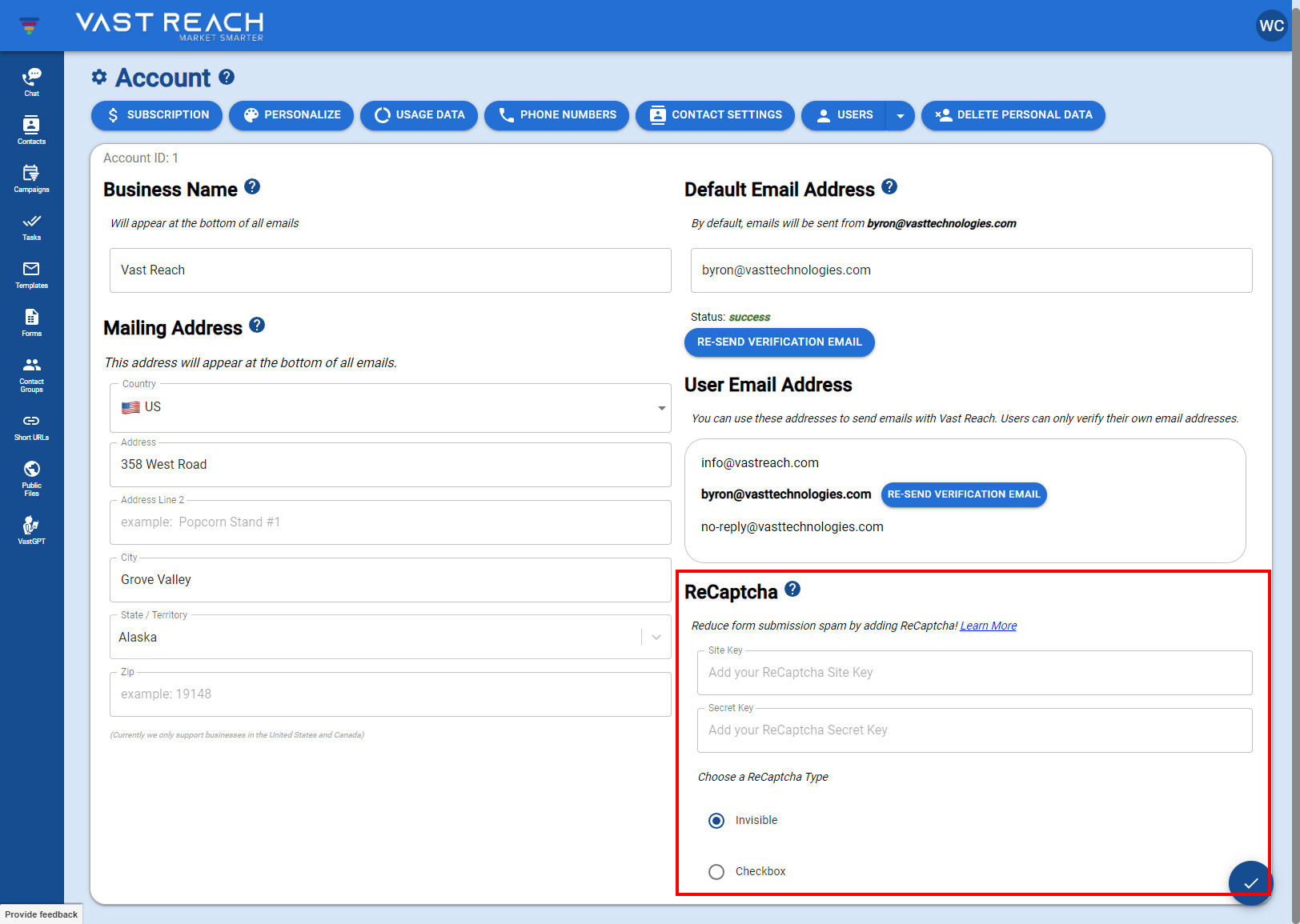 Account-Settings-ReCaptcha